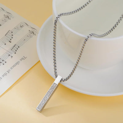 Ayatul Kursi Bar Necklace (Premium Quality)